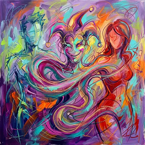 Fused Couple: Embodiment of Mischievousness