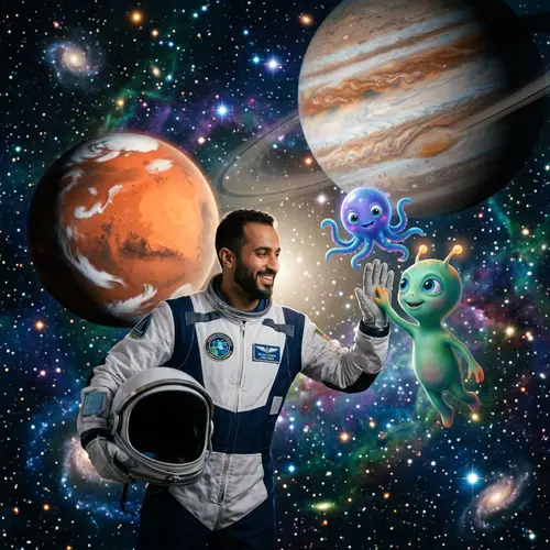 Astronote Saleh Ahmed's Astounding Journey Through the Cosmos