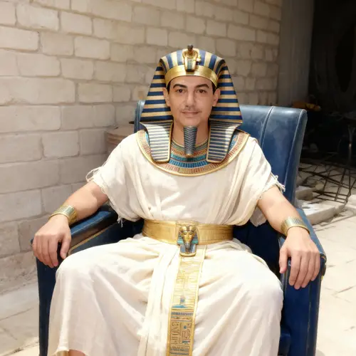 Ancient Egyptian Pharaoh Costume Image