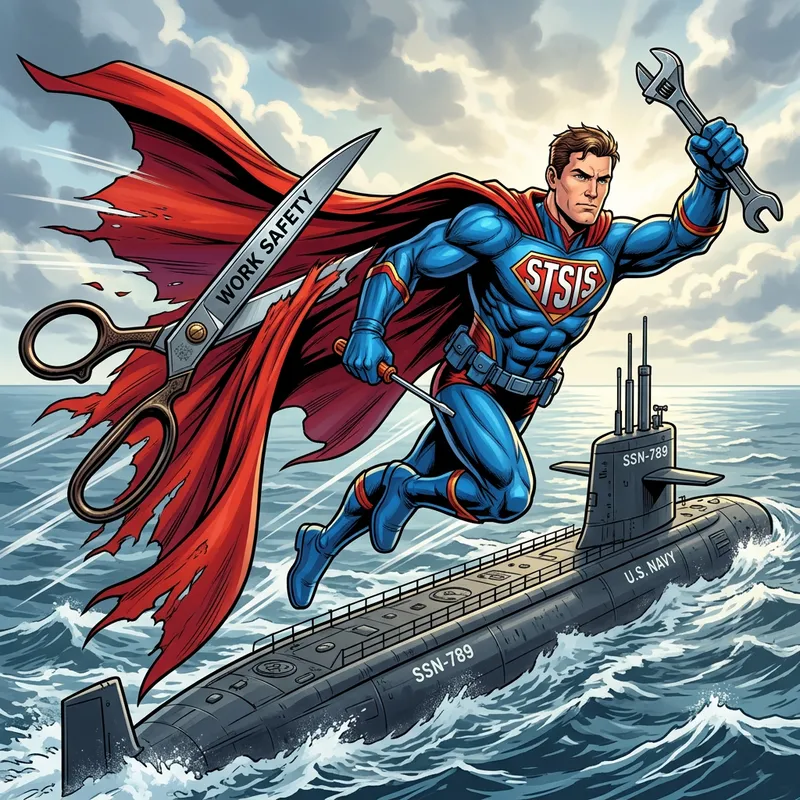 Superhero Flying to Submarine | Safety Tools Clash | STSIS Emblem Superhero Flying to Submarine | Safety Tools Clash | STSIS Emblem
