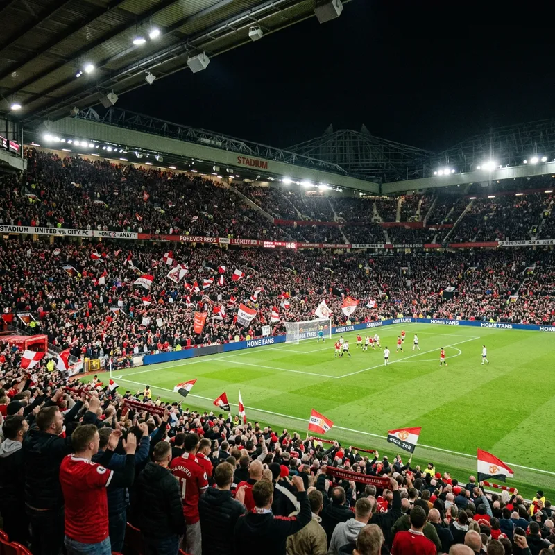 Inside a Football Stadium: A Spectacular View