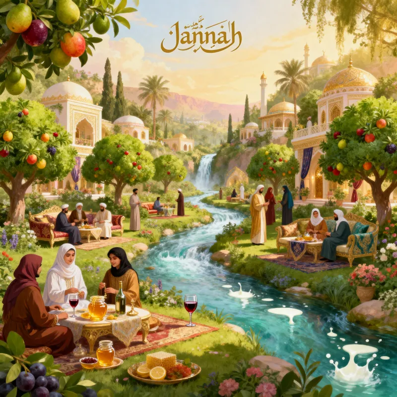 Visualizing Jannah: The Beauty of Heaven in Islam Visualizing Jannah: The Beauty of Heaven in Islam