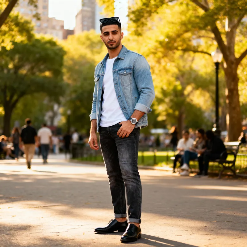 Casual Fashion for Men: Middle-Eastern Style Inspiration