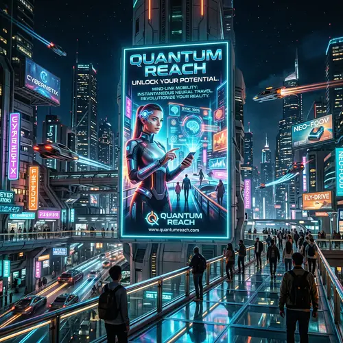 Futuristic Print Advertising Concepts