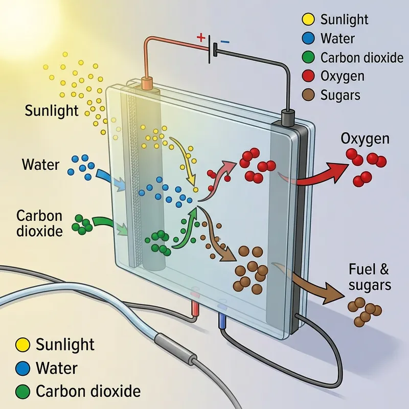 Photoelectrochemical Artificial Photosynthesis Explained