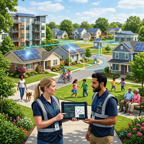 Community Energy Sharing Platform for Sustainable Living