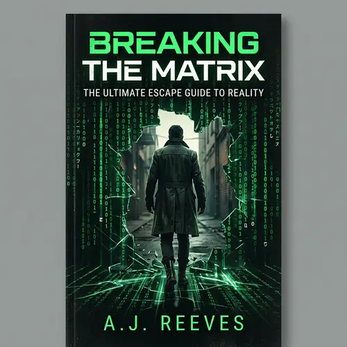 Escape the Matrix: A Book Cover Design