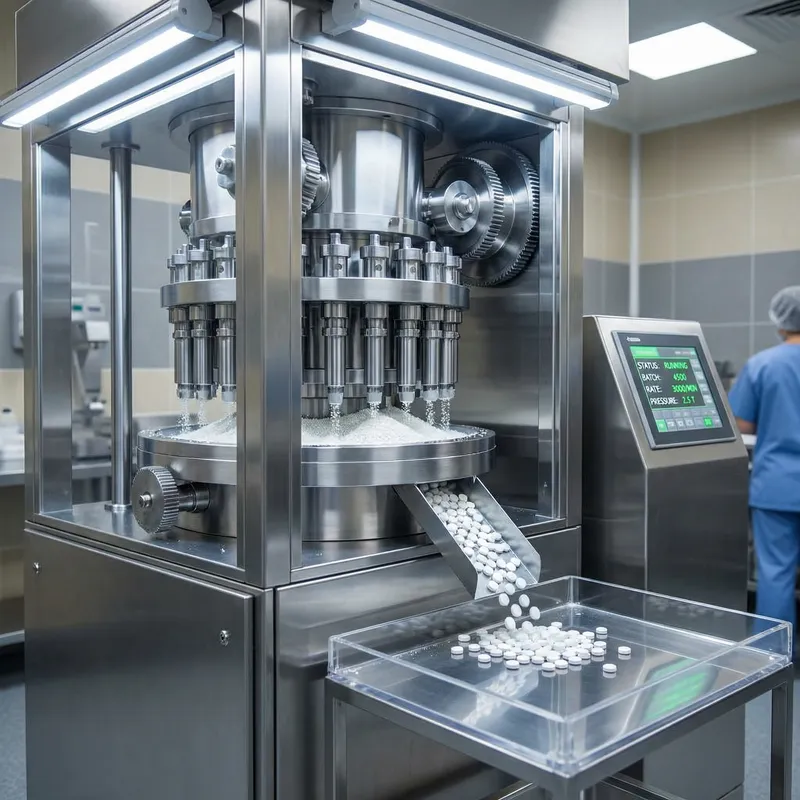 High-Precision Tablet Punching Machine for Pharma