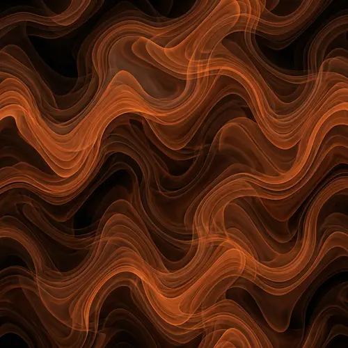 Transparent Ripples Desktop Wallpaper in Black, Brown & Orange