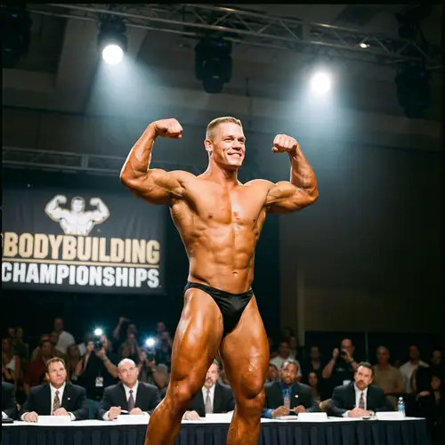 John Cena: Bodybuilding Champion in Action