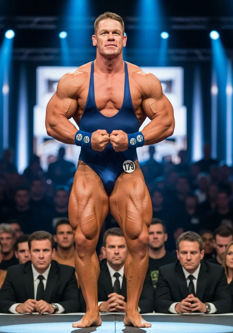 John Cena: Bodybuilding Champion in Action