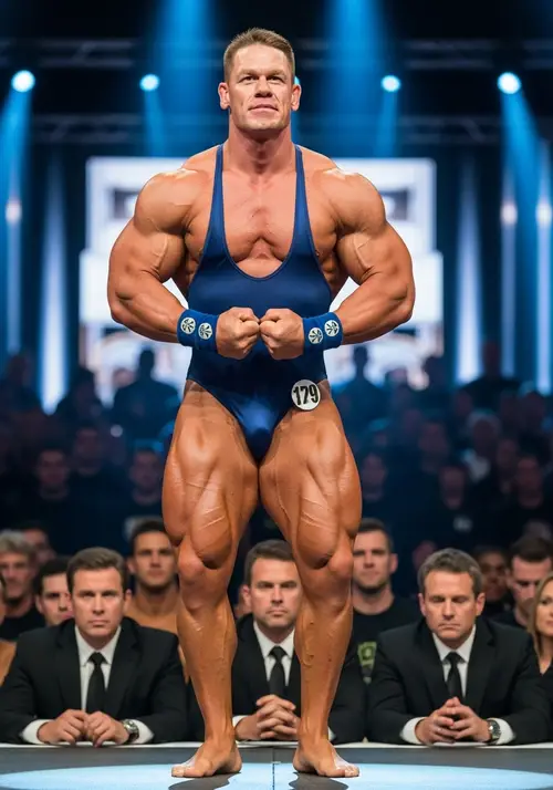John Cena: Bodybuilding Champion in Action