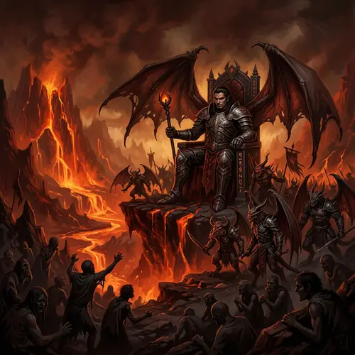 Lucifer's Infernal Reign: A Nightmarish Epic