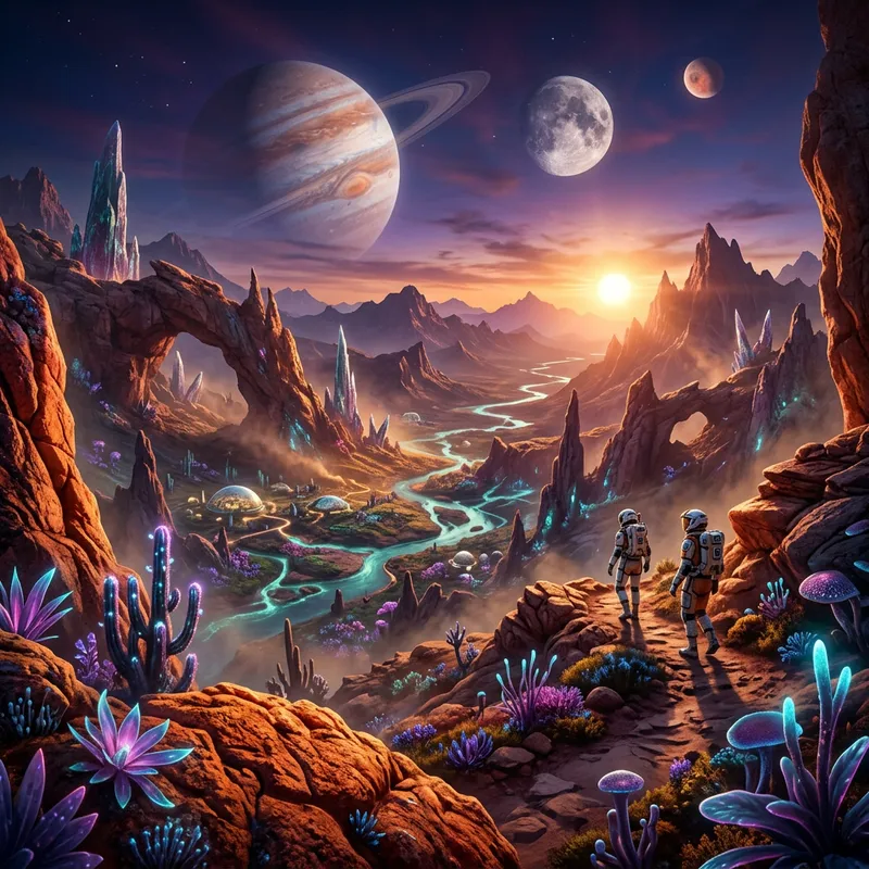 Explore the Mystery of an Alien Planet