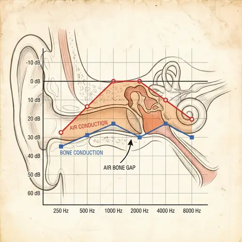 Understanding Audiograms: Air Bone Gap Explained