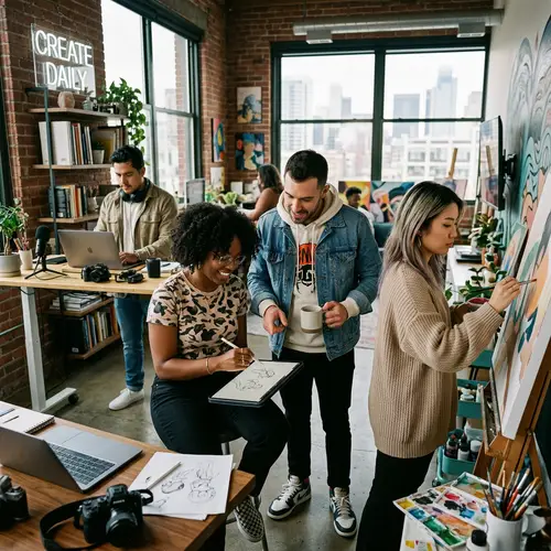 Creative Individuals with Modern Style