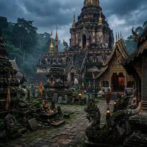 Mysterious Thai Temple | Ancient Architectural Marvel