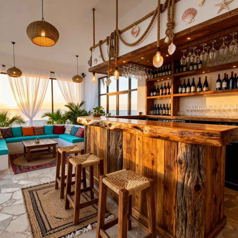 Charming Mediterranean Beach Restaurant in Syria