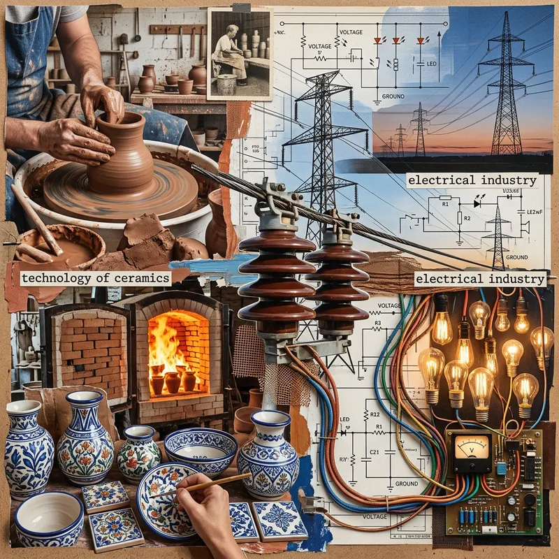 Ceramic & Electrical Industries: Art Collage Technology