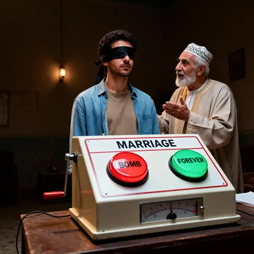 Hilarious Marriage Dilemma: Choose Your Button