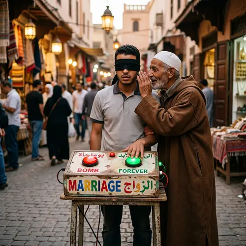 Hilarious Marriage Dilemma: Choose Your Button