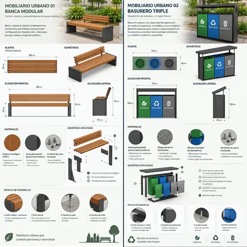 Creative Urban Furniture Designs by Expert Architect