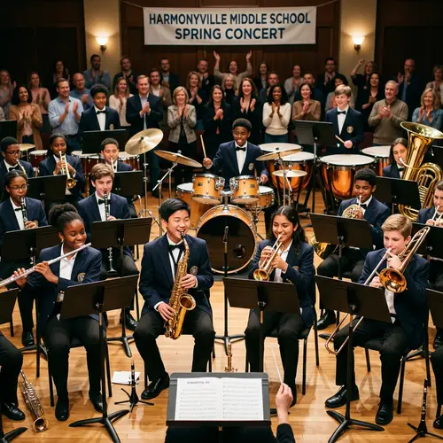 Middle School Band Concert | Energetic & Joyful Performances