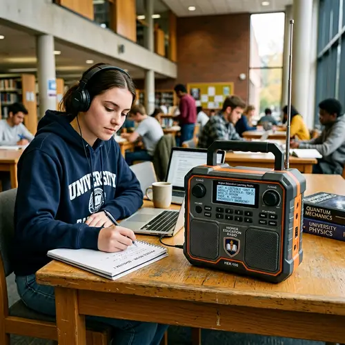 Educational Radio for Higher Education Support