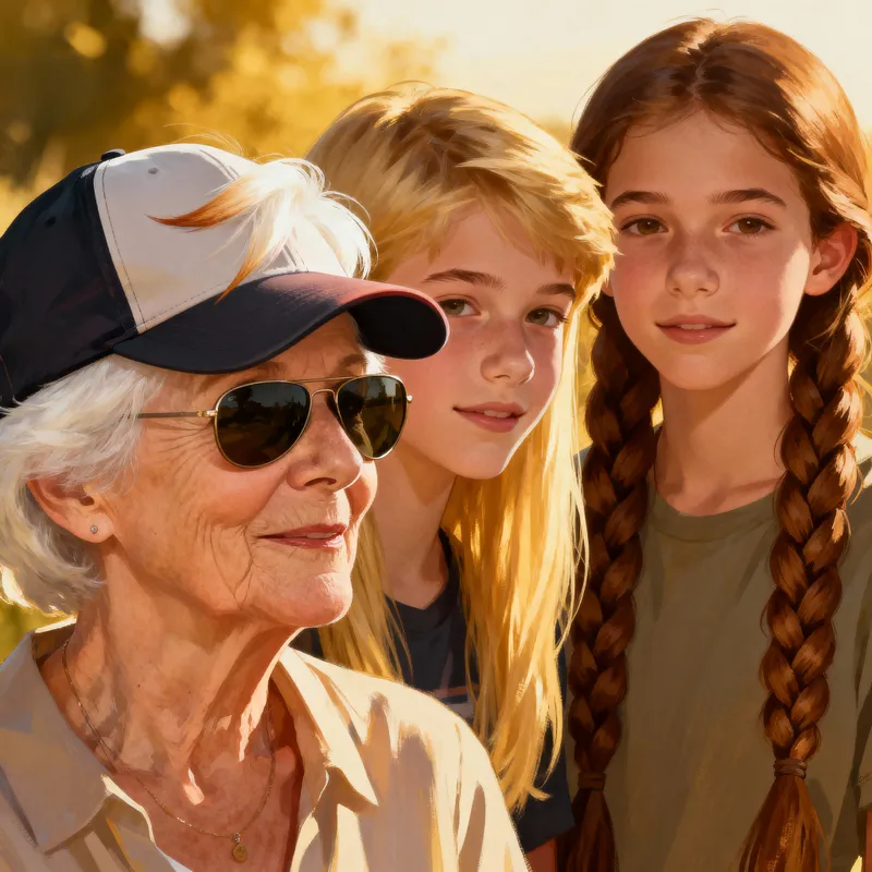 Vintage Grandpa Style with Sunglasses