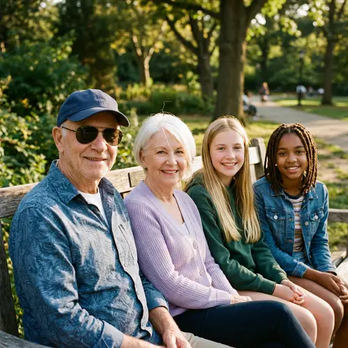 Vintage Grandpa Style with Sunglasses
