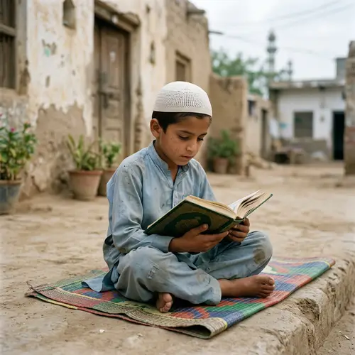 Islamic Values: A Young Boy's Faith Journey