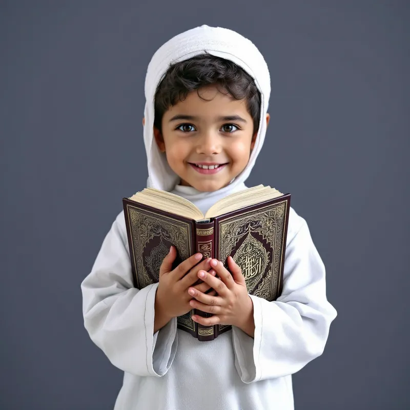 Islamic Values: A Young Boy's Faith Journey