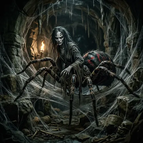 Monsturous Arachne: Scary Creatures of the Web