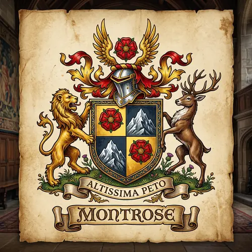 Montrose Family Crest Design