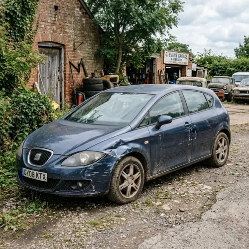 Damaged Seat Leon 2.0 TDI: Signs of Wear and Tear