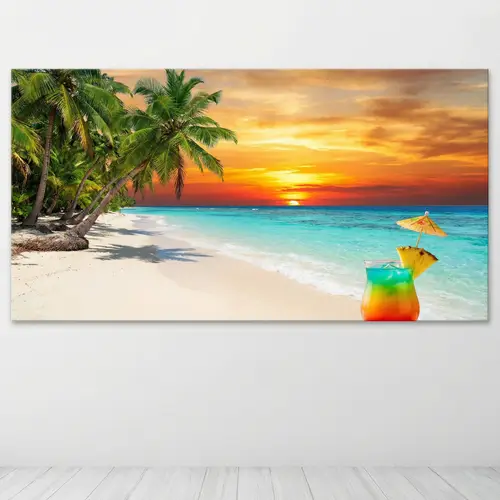Tropical Beach Paradise | Vibrant Nature Colors