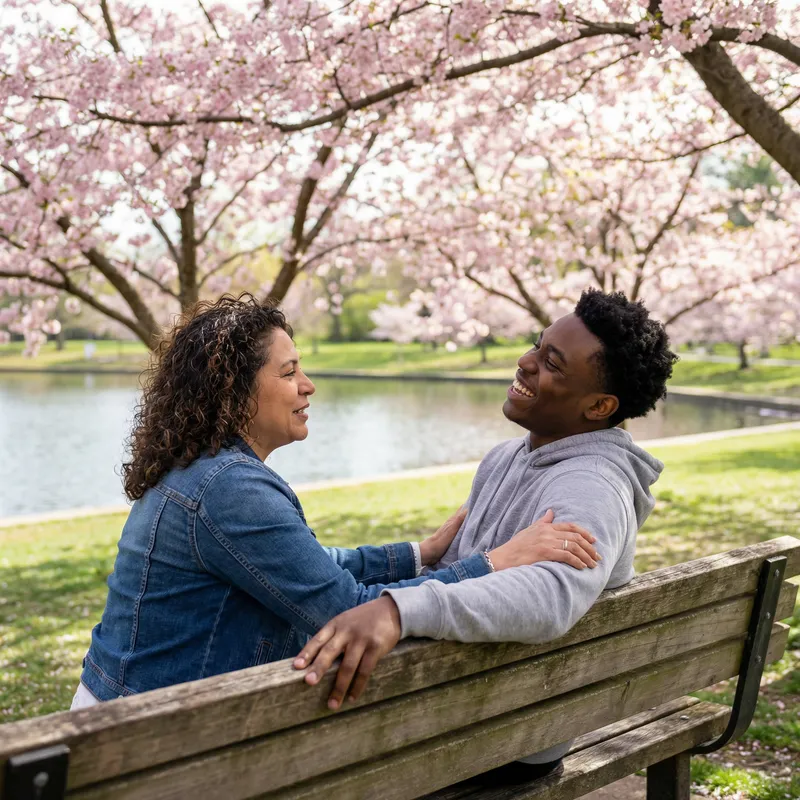 Moments of Joy: Me Sitting with My Man Moments of Joy: Me Sitting with My Man