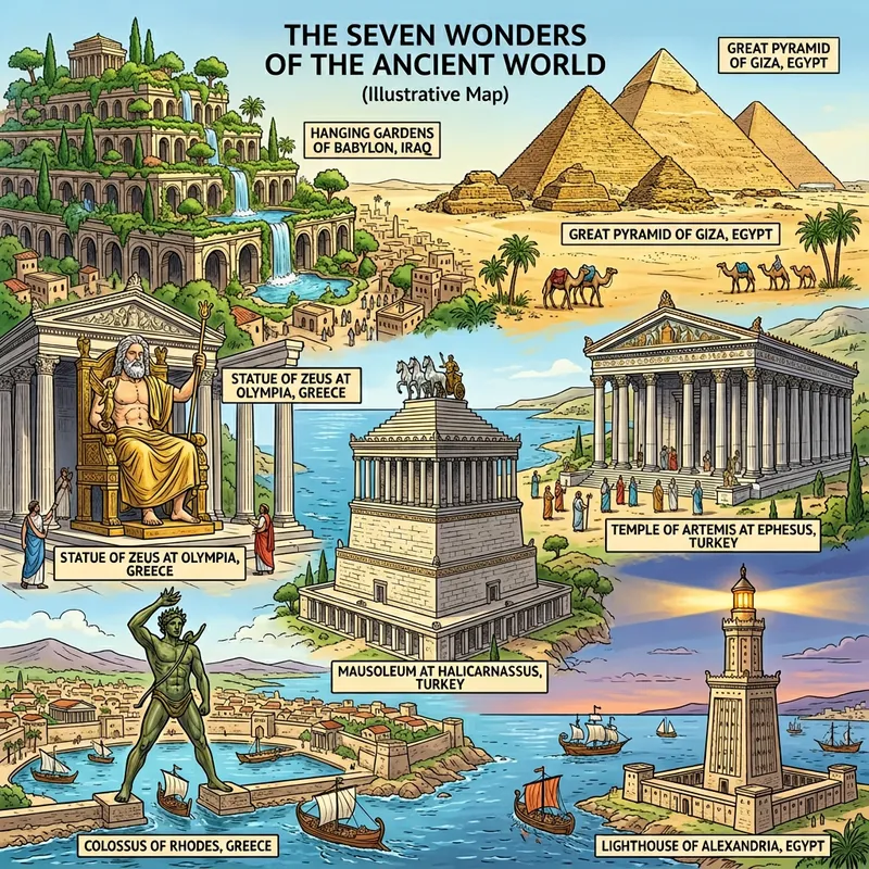 Explore the Seven Wonders of the World