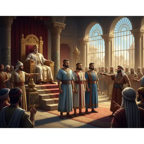 Daniel 3:8 Event Illustration