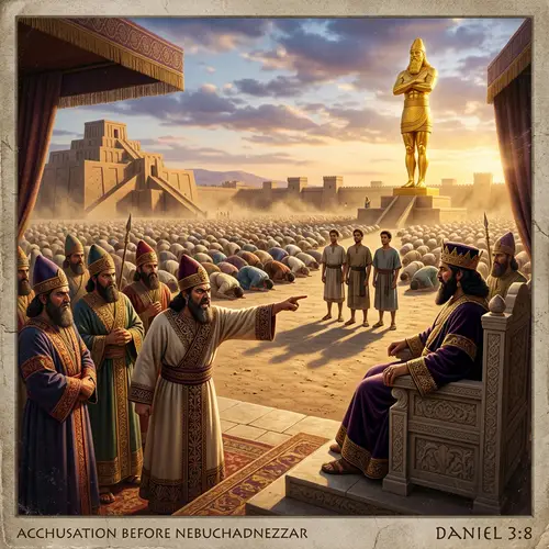 Daniel 3:8 Event Illustration
