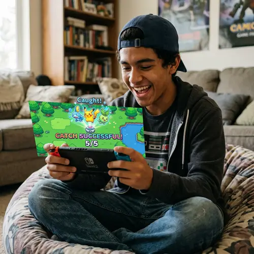 Hispanic Youth in Digital Adventure: Capturing Unique Creatures