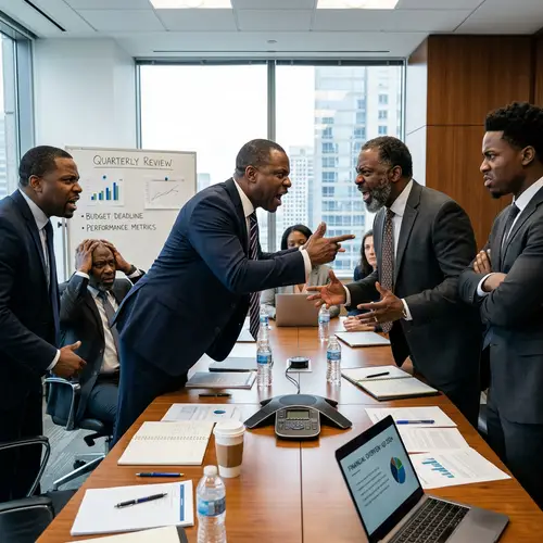 Angry Black Men in Board Meeting: Insights & Stories