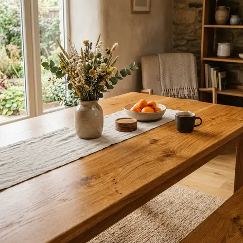 Explore Oak Wood with Honey Tones