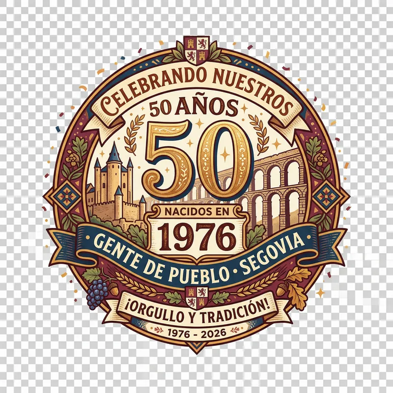 50th Anniversary Design for 1976 Celebrants