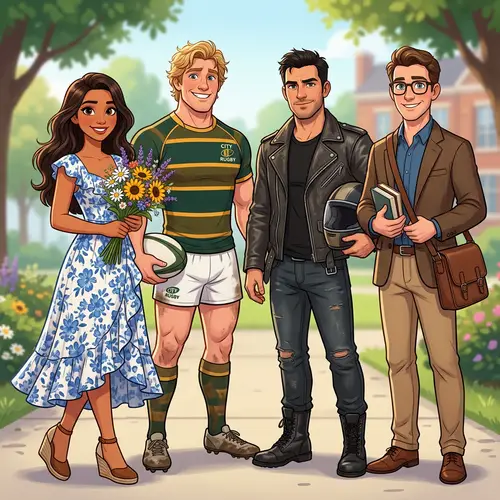 Stunning Cartoon Characters: Beauty and Strength