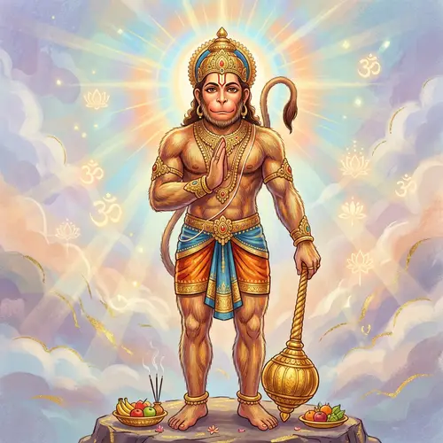 Hanuman: Mythological Male Deity of Strength and Devotion