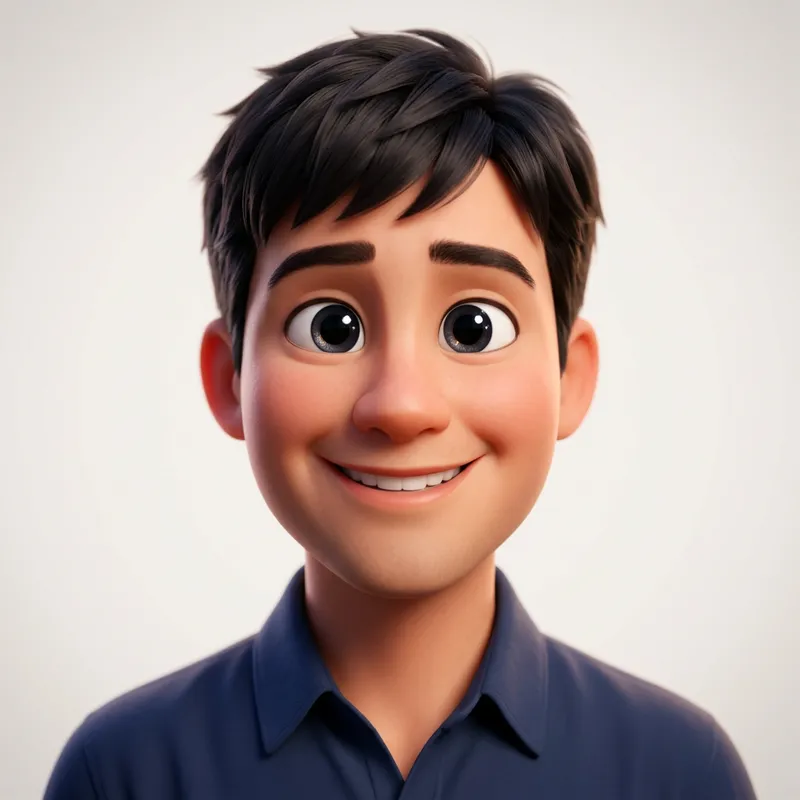 3D Pixar-Style Character Transformation Service