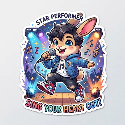 Bts jungkook furry cute sticker