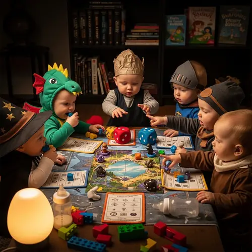 Babies Playing Dungeons and Dragons Fun