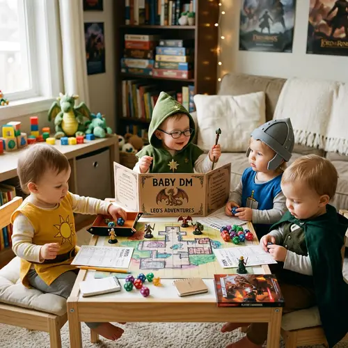Babies Playing Dungeons and Dragons Fun